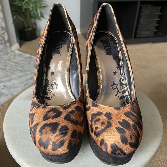 Leopard wedge heel - Picture 2 of 2